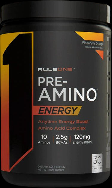 Pre-Amino Energy | with Green Tea &amp; Organic Cofee - Ананас с портокал