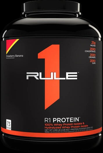 R1 Protein | 100% Whey Isolate &amp; Whey Hydrolysate - Ягода и банан