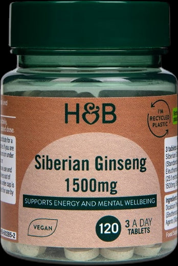 Siberian Ginseng 1500 mg - BadiZdrav.BG