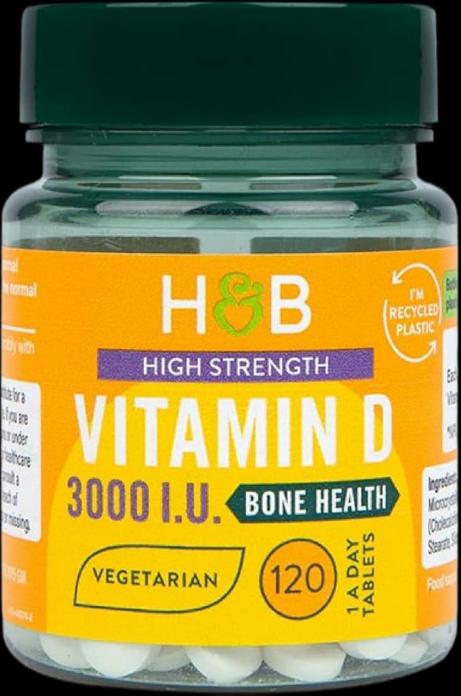 High Strength Vitamin D 3000 IU - BadiZdrav.BG