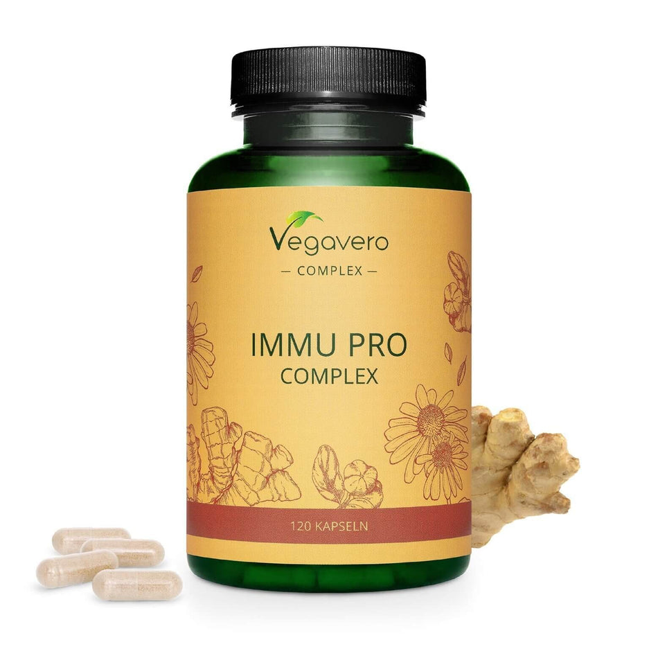 Immu Pro Complex/ Имун про комплекс, 120 капсули, 100% Vegan Vegavero - BadiZdrav.BG