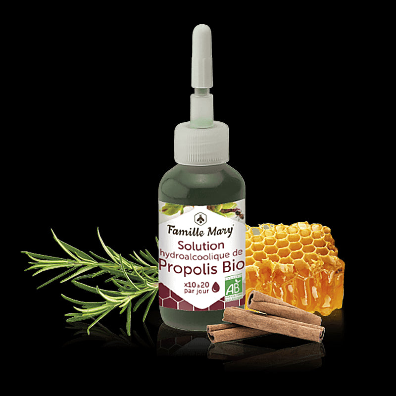 Имунитет - Прополис с пчелен мед и етерични масла, капки 30 ml