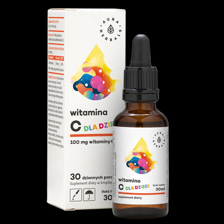 Имунитет - Витамин С за Деца, 30 ml капки Aura Herbals