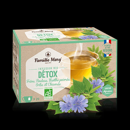 Infusion bio detox/ Чай за детоксикация, 20 филтърни пакетчета - BadiZdrav.BG