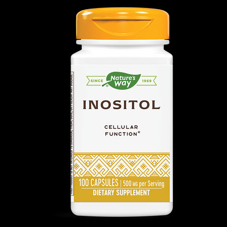 Inositol / Инозитол / Витамин В8  500 mg х 100 капсули Nature’s Way - BadiZdrav.BG