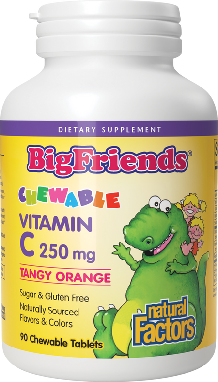 Big Friends Jr Chewable C 250 mg - BadiZdrav.BG