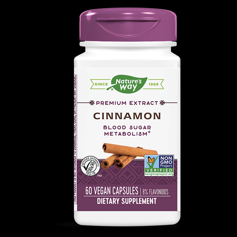 Cinnamon/ Канела 500 mg х 60 капсули Nature’s Way - BadiZdrav.BG