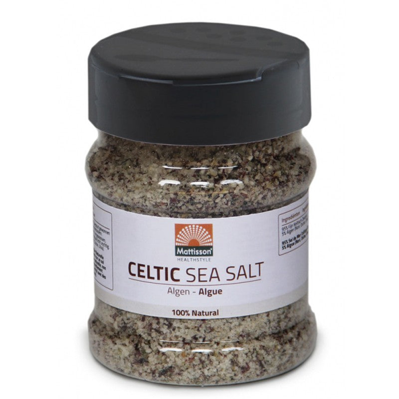 Келтска морска сол с водорасли, 200 g Mattisson Healthstyle - BadiZdrav.BG