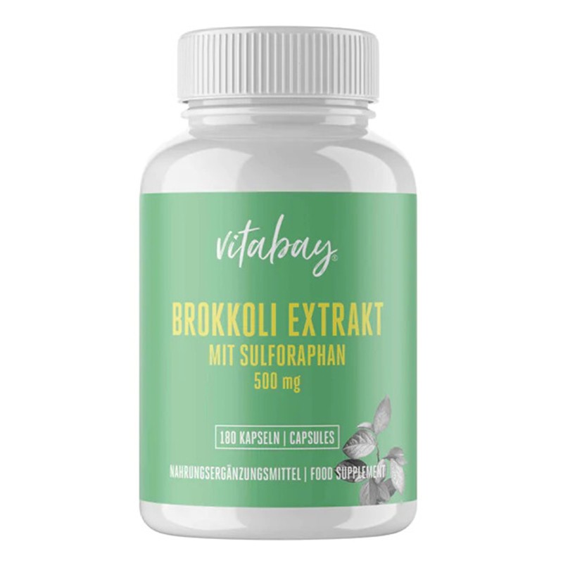 Хормонален баланс - Броколи екстракт със Сулфорафан, 180 капсули Vitabay