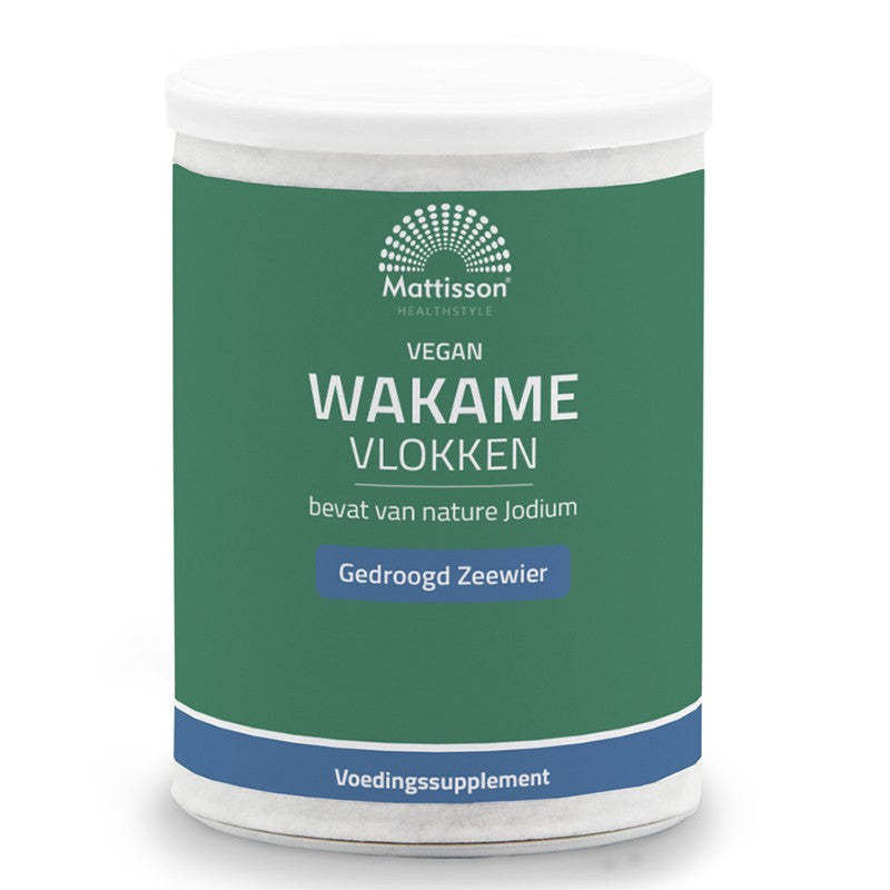 Хормонален дисбаланс - Сушени водорасли Уакаме, 50 g прах Mattisson Healthstyle