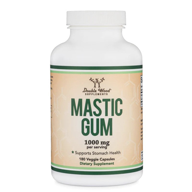 Храносмилателна система - Мастикс (Mastic Gum), 180 капсули Double Wood - BadiZdrav.BG
