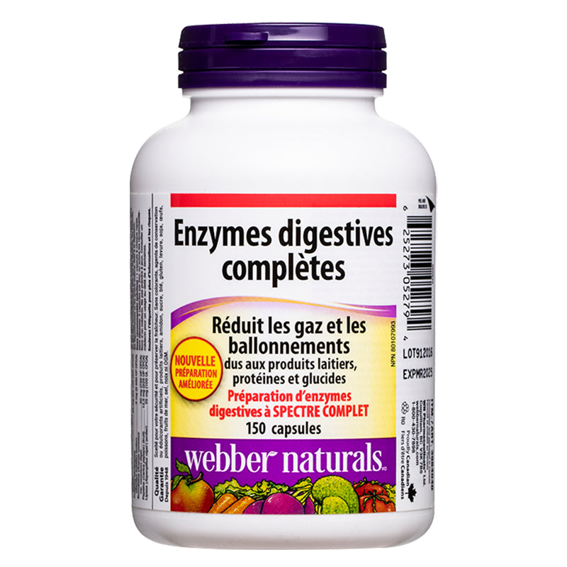 Храносмилателни ензими Complete Digestive, 150 капсули - BadiZdrav.BG
