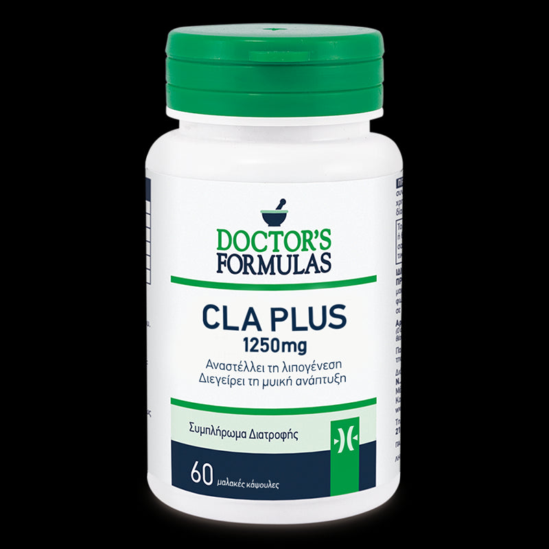 КЛА здравословно отслабване - Cla Plus, 1250 mg, 60 софтгел капсули Doctor’s Formulas - BadiZdrav.BG