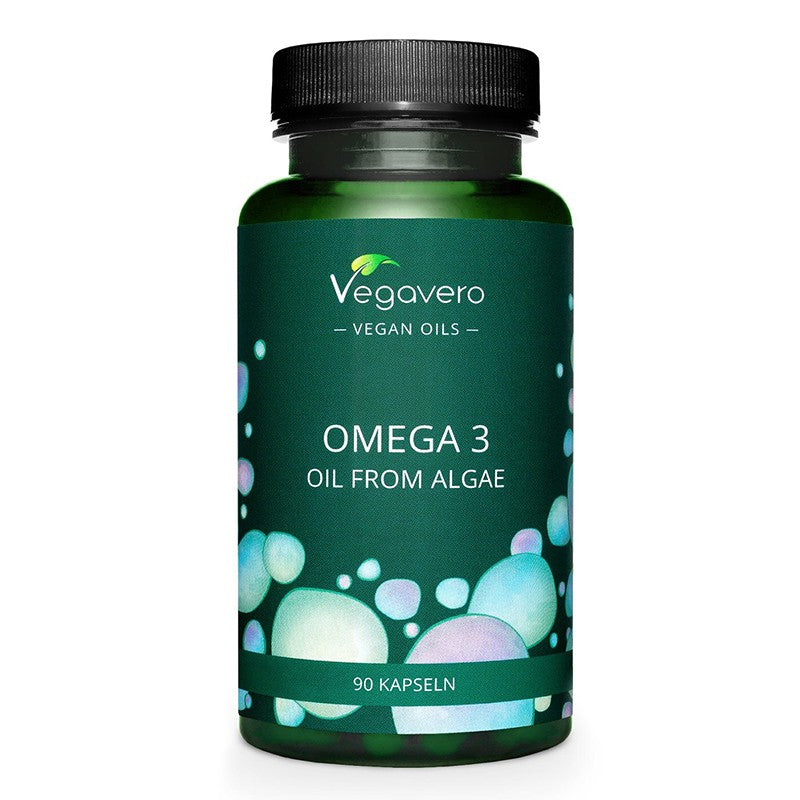 Когнитивна и сърдечна функия - Омега-3 (масло от водорасли), 90 капсули Vegavero - BadiZdrav.BG