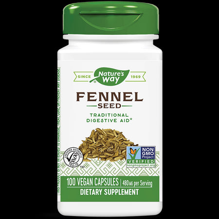 Fennel Seed/ Копър (семена) 480 mg х 100 капсули Nature’s Way - BadiZdrav.BG