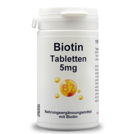 Коса, кожа и нокти - Биотин, 5 mg x 150 таблетки - BadiZdrav.BG