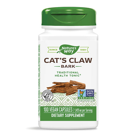 Cat`s Claw Bark/ Котешки нокът (кора) 485 mg х 100 капсули Nature’s Way - BadiZdrav.BG