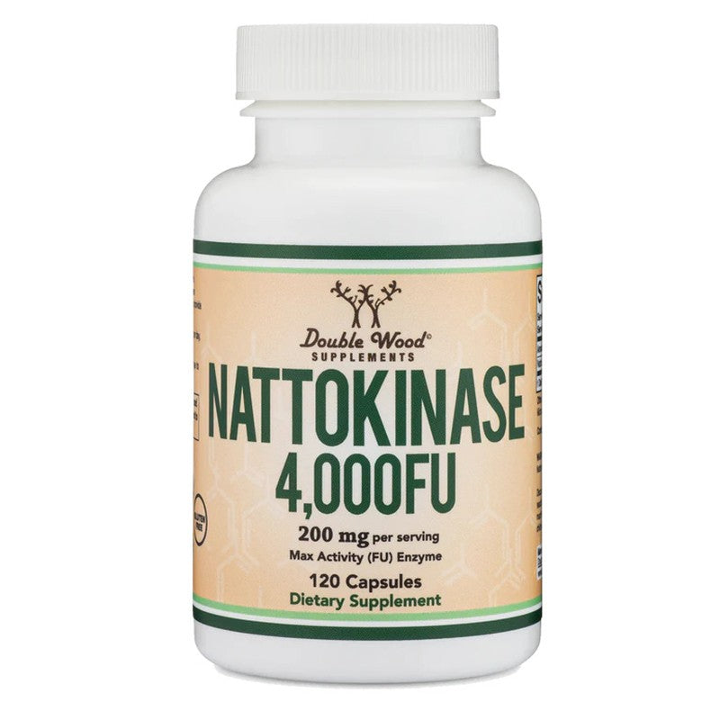 Кръвообращение - Натокиназа, 200 mg, 120 капсули Double Wood - BadiZdrav.BG