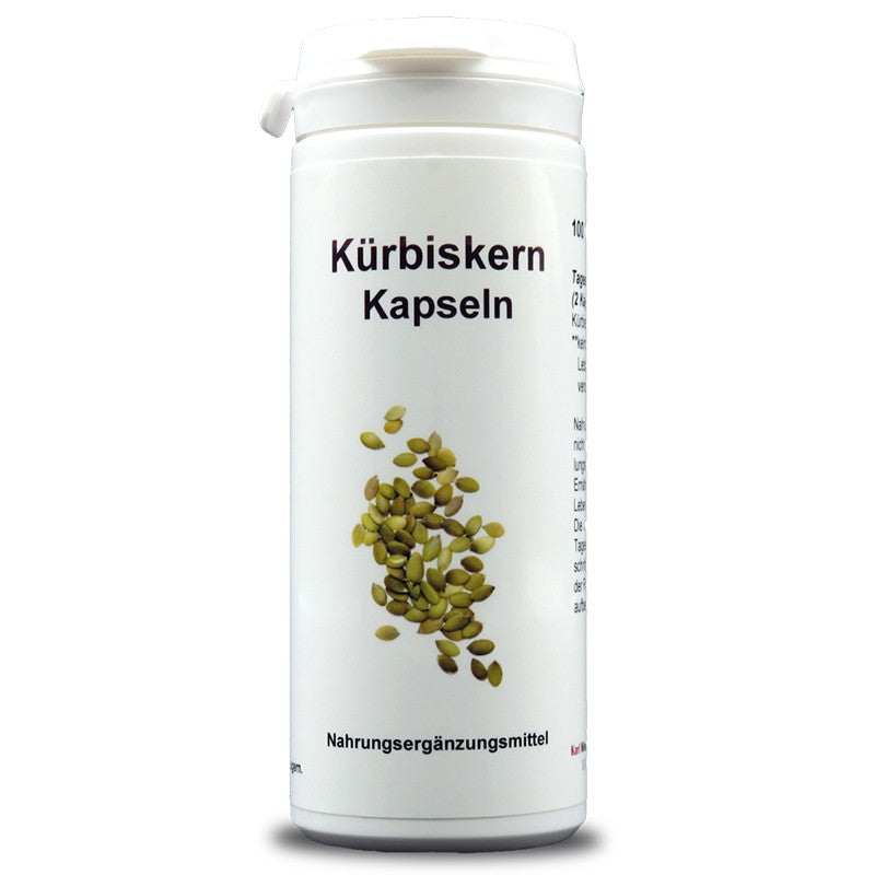 Kürbiskern - Тиквено семе 400 mg, 100 капсули Karl Minck - BadiZdrav.BG