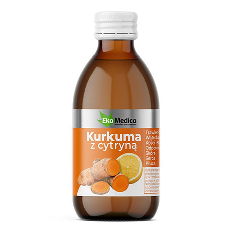 Куркума  + сок от лимон, 250 ml EkaMedica