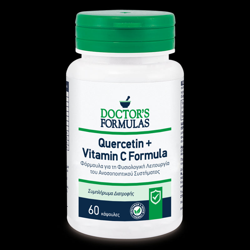 Кверцетин + Витамин С - Quercetin + Vitamin C Formula, 60 V капсули Doctor’s Formulas