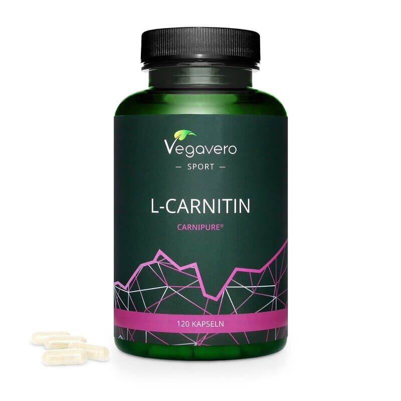 L-Carnitine/ Л – Карнитин, 120 капсули, 100% Vegan Vegavero - BadiZdrav.BG