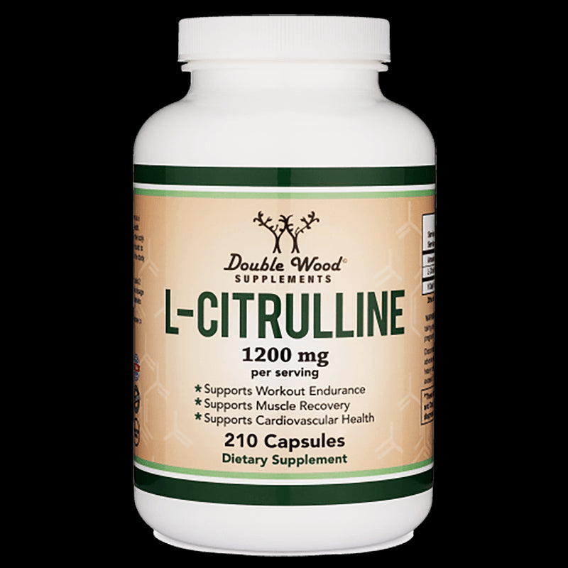 L-citrulline/ Л-цитрулин, 210 капсули Double Wood - BadiZdrav.BG