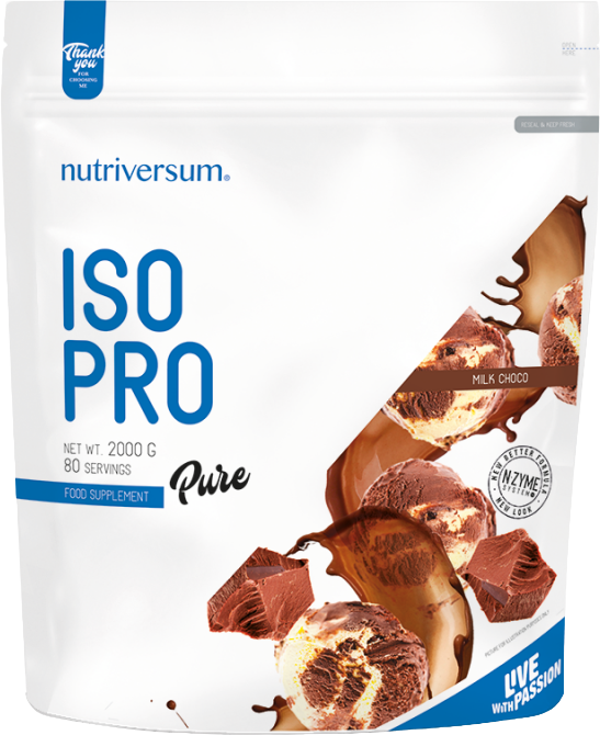 Iso Pro Pure Whey | Isolate with N-Zyme System - Млечен шоколад