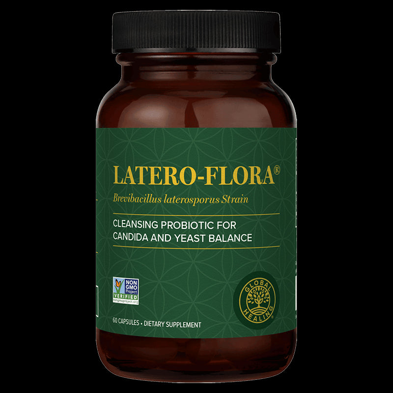 Latero-Flora™ Brevibacillus laterosporus (B.O.D.™ strain) - Пробиотик срещу Кандида в червата, 60 капсули - BadiZdrav.BG