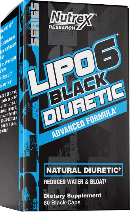 Lipo 6 Black / Diuretic - BadiZdrav.BG
