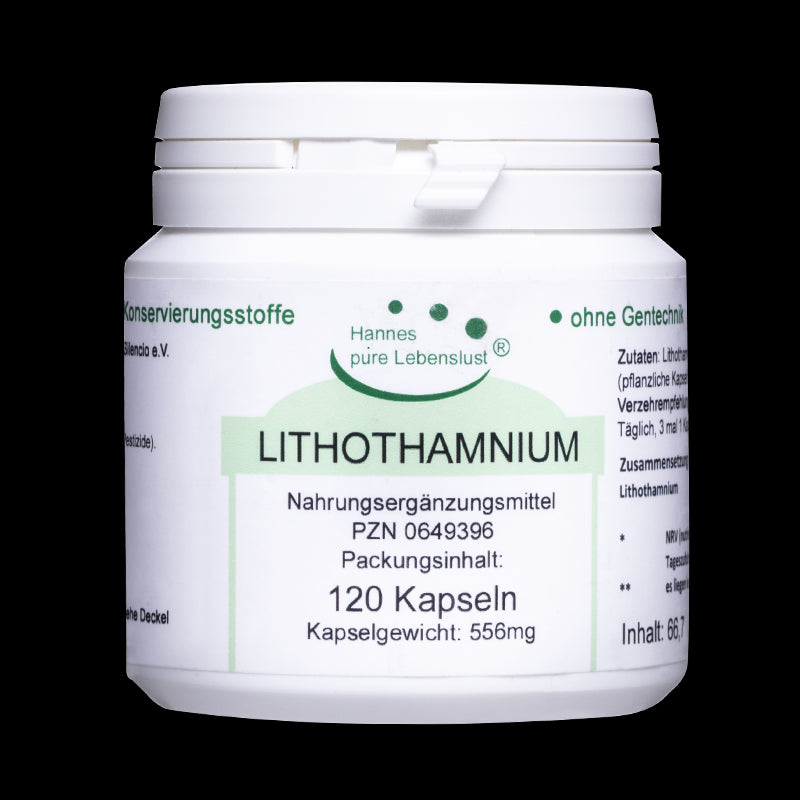 Lithothamnium - Литотамниум (червени водорасли), 120 капсули - BadiZdrav.BG