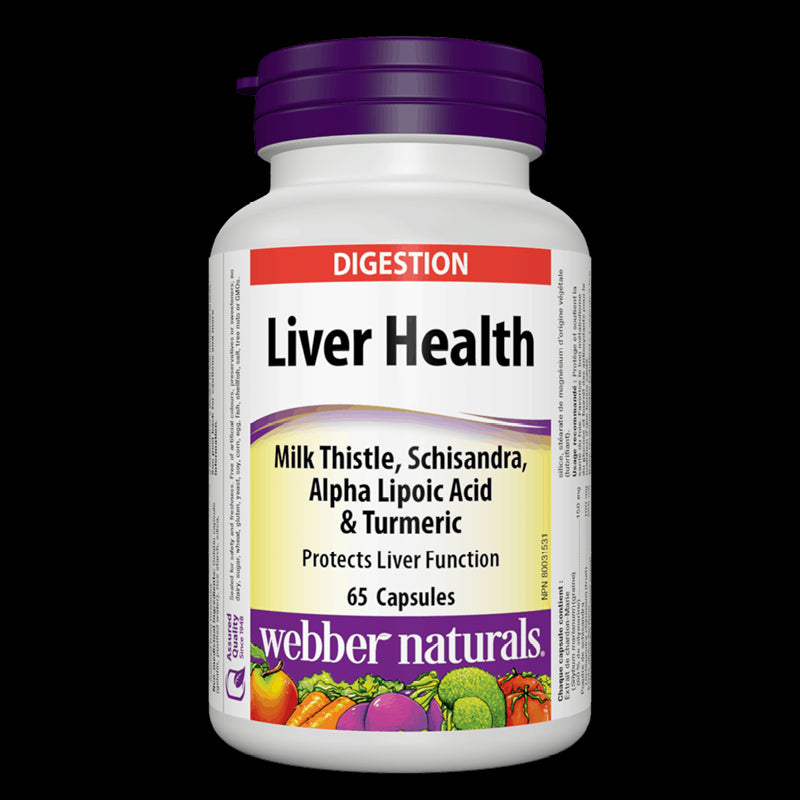 Liver Health x 65 капсули Webber Naturals - BadiZdrav.BG