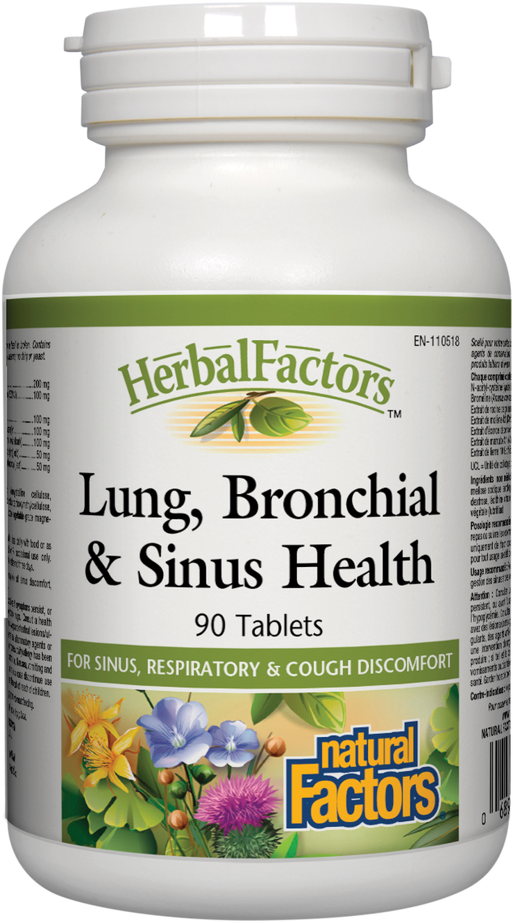 Lung, Bronchial &amp; Sinus Health 650 mg - BadiZdrav.BG