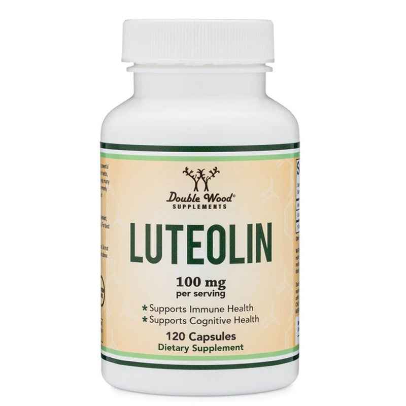Luteolin - Лутеолин 100 mg, 120 капсули Double Wood - BadiZdrav.BG