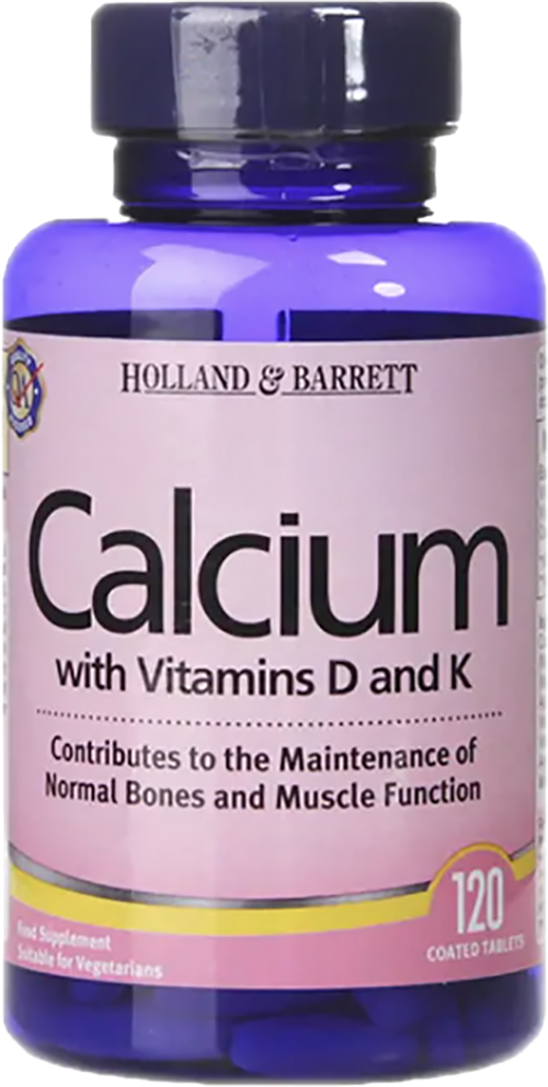 Calcium with Vitamins D and K - BadiZdrav.BG