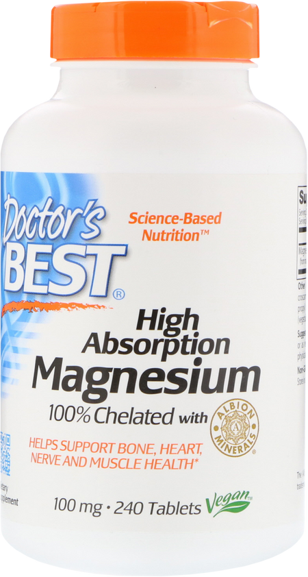 BEST High Absorption 100% Chelated Magnesium