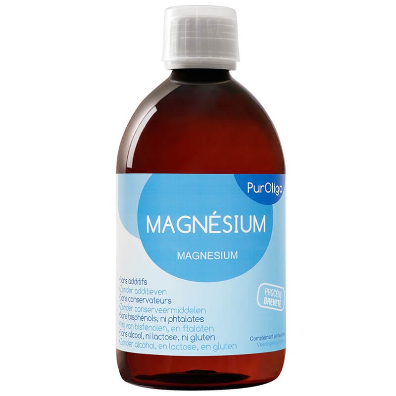 Magnesium PurOligo / Магнезий / Йонизиран разтвор, 500 ml - BadiZdrav.BG