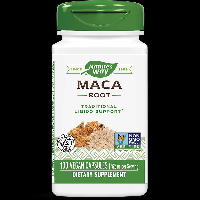 Maca Root/ Мака (корен) 525 mg x 100 капсули Nature’s Way - BadiZdrav.BG