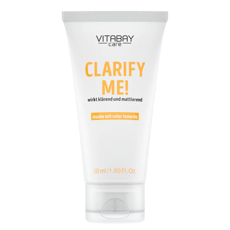 Маска за лице с червена глина и лайм Clarify Me, 50 ml