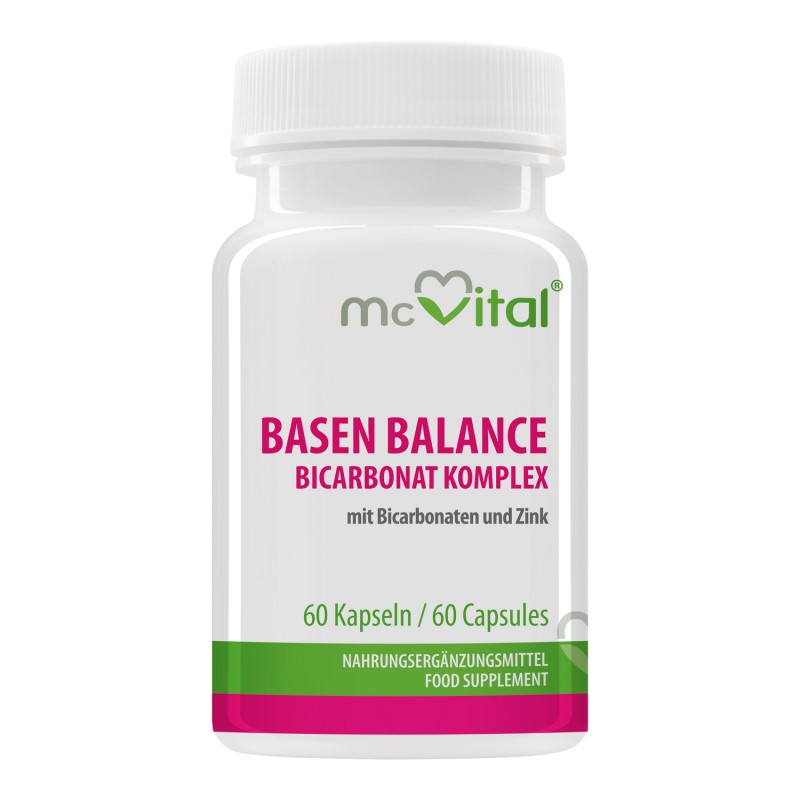 McVital® Basen Balance - Бикарбонатен комплекс, 60 капсули Vitabay - BadiZdrav.BG