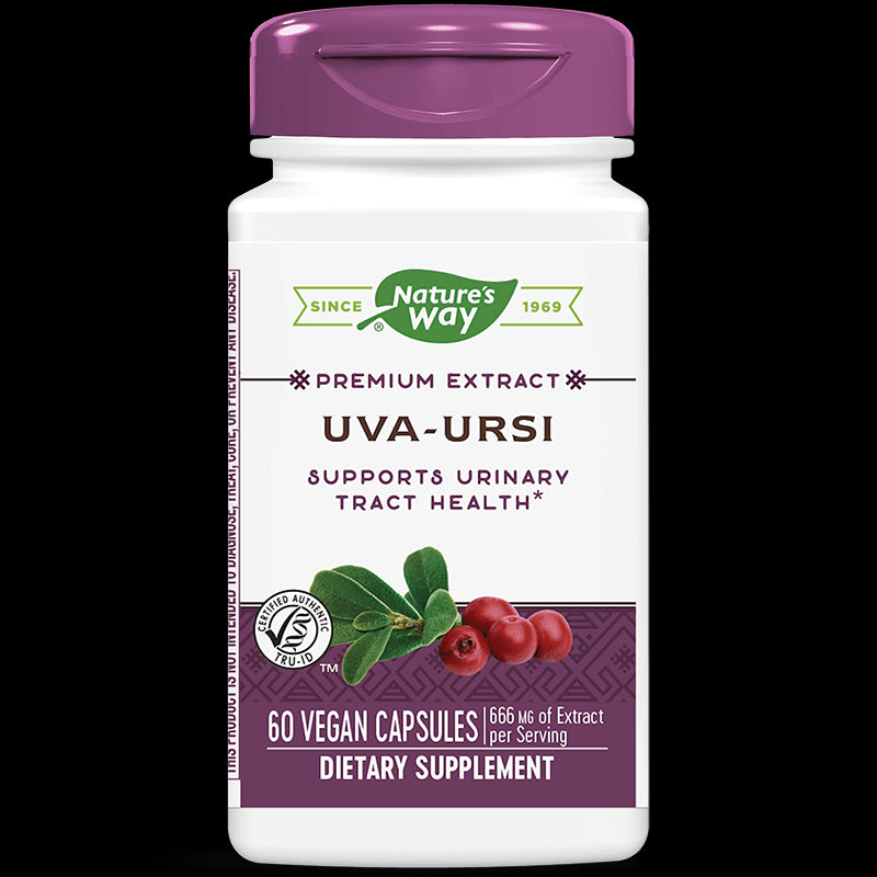 Uva Ursi/ Мечо грозде 483 mg x 60 капсули Nature’s Way - BadiZdrav.BG