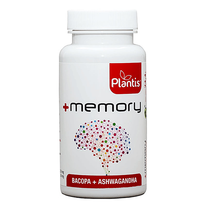 Силна памет - Бакопа мониери 302 mg и ашваганда 50 mg, + Memory Plantis®, 45 капсули