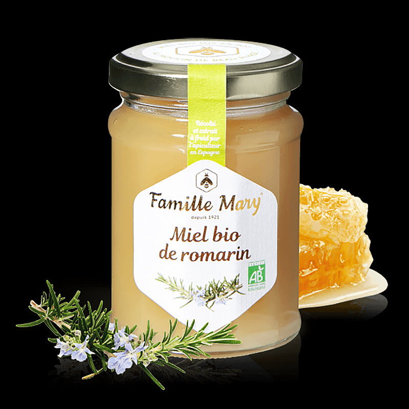 Miel bio de romarin/ Био пчелен мед от розмарин, 230 g Famille Mary - BadiZdrav.BG