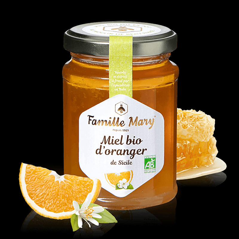 Био пчелен мед от портокалови цветчета - Miel bio d’oranger, 230 g - BadiZdrav.BG