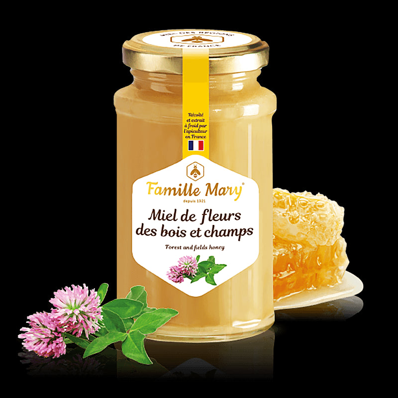 Miel de fleurs des bois et champs /Пчелен мед букет от полски и горски цветя и билки, 360 g Famille Mary - BadiZdrav.BG