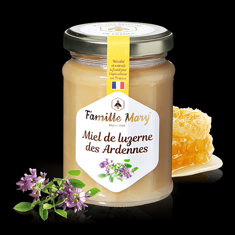 Miel de luƺerne des Ardenes / Пчелен мед от люцерна, 230 g Famille Mary - BadiZdrav.BG