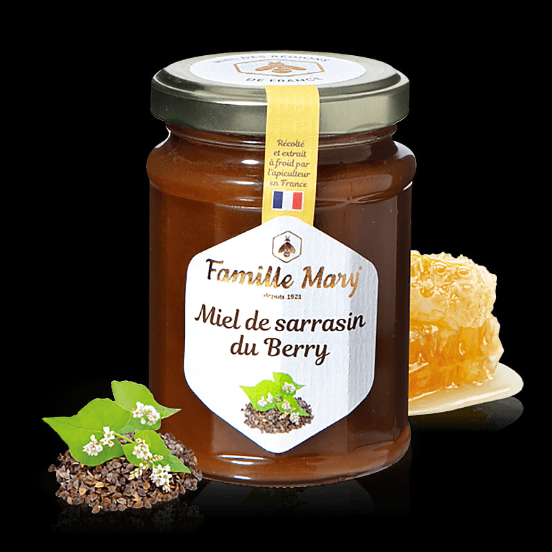 Пчелен мед от елда от Бери - Miel de sarrasin du Berry, 230 g - BadiZdrav.BG