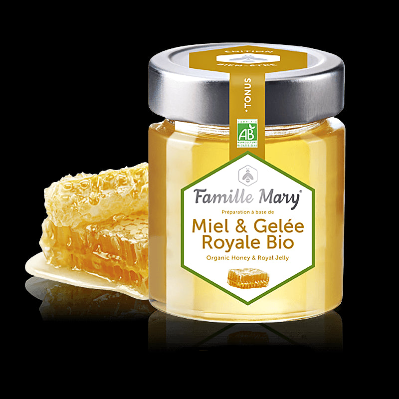 Miel & Gelée Royale Bio / Био акациев мед + пчелно млечице, 170 g Famille Mary - BadiZdrav.BG