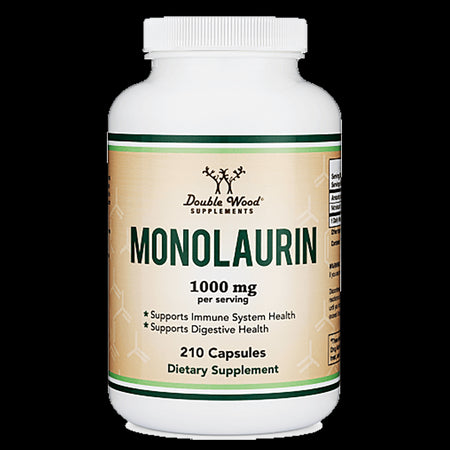Monolaurin/ Монолаурин, 210 капсули Double Wood - BadiZdrav.BG