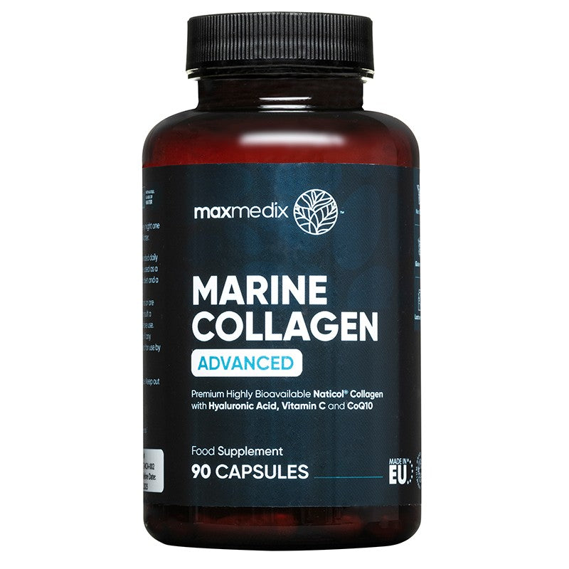 Морски колаген с хиалуронова киселина, витамин С, цинк и Коензим Q10, 90 капсули Weight Worl - BadiZdrav.BG